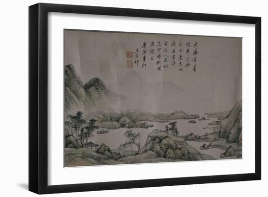Paysage-Yuanqi Wang-Framed Giclee Print