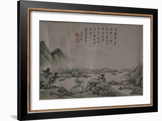 Paysage-Yuanqi Wang-Framed Giclee Print