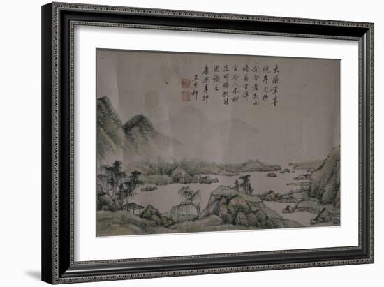 Paysage-Yuanqi Wang-Framed Giclee Print