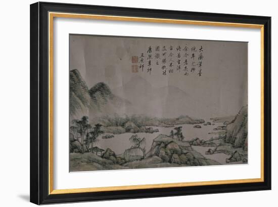 Paysage-Yuanqi Wang-Framed Giclee Print