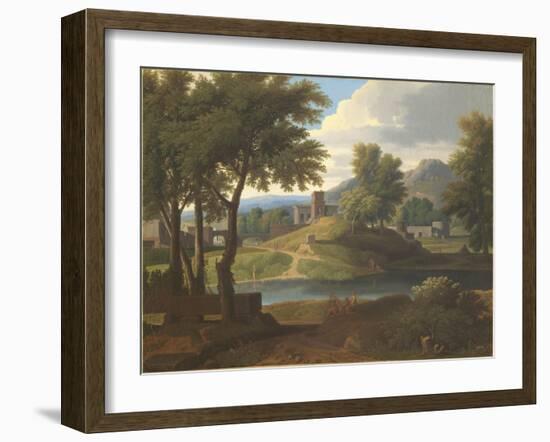 Paysage-Etienne Allegrain-Framed Giclee Print