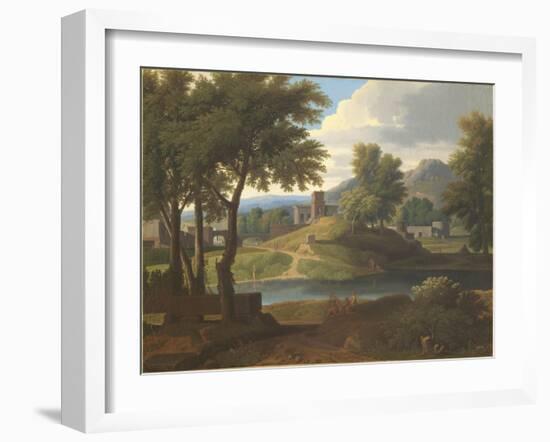 Paysage-Etienne Allegrain-Framed Giclee Print