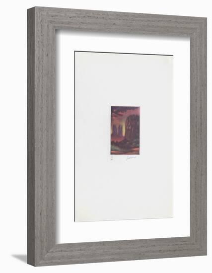 Paysages - Far west-Laurent Schkolnyk-Framed Limited Edition