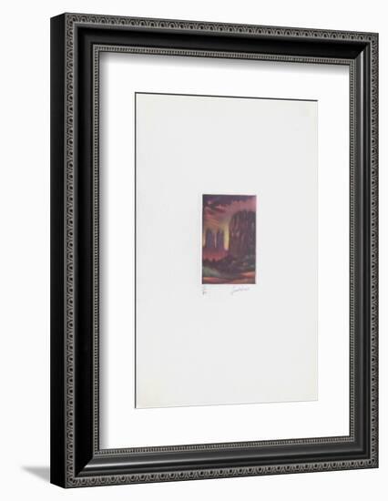 Paysages - Far west-Laurent Schkolnyk-Framed Limited Edition