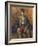 Paysan assis-Paul Cézanne-Framed Giclee Print