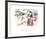 Paysanne et son Enfant-Pablo Picasso-Framed Collectable Print