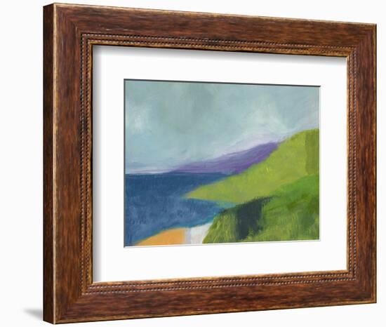 PCH 1 Central Coast-Jan Weiss-Framed Premium Giclee Print