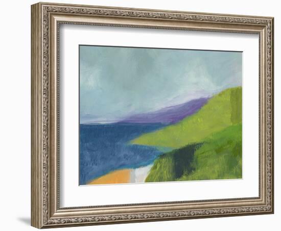 PCH 1 Central Coast-Jan Weiss-Framed Art Print