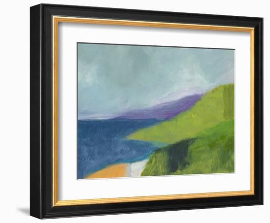 PCH 1 Central Coast-Jan Weiss-Framed Art Print