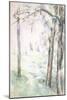 Pd.6-1966R the Woods, Aix-En-Provence, C.1890-Paul Cézanne-Mounted Giclee Print