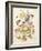 Pd.912-1973 Still Life of Flowers Including a Parrot Tulip, Larkspur, Sweet William, Gentian and…-Thomas Robins-Framed Giclee Print