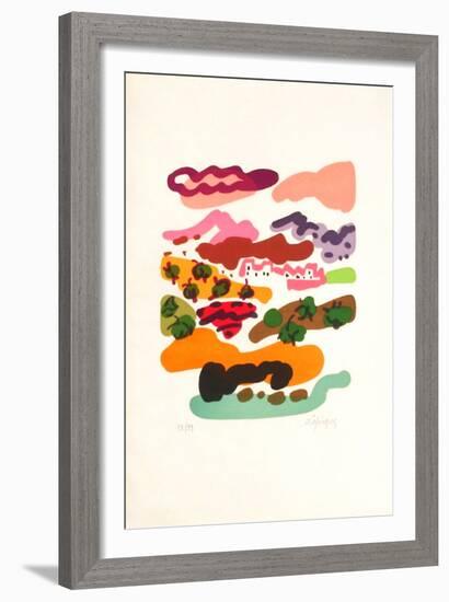 PE - Castille-Charles Lapicque-Framed Limited Edition