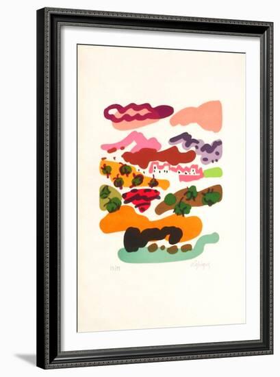 PE - Castille-Charles Lapicque-Framed Limited Edition