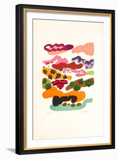 PE - Castille-Charles Lapicque-Framed Limited Edition