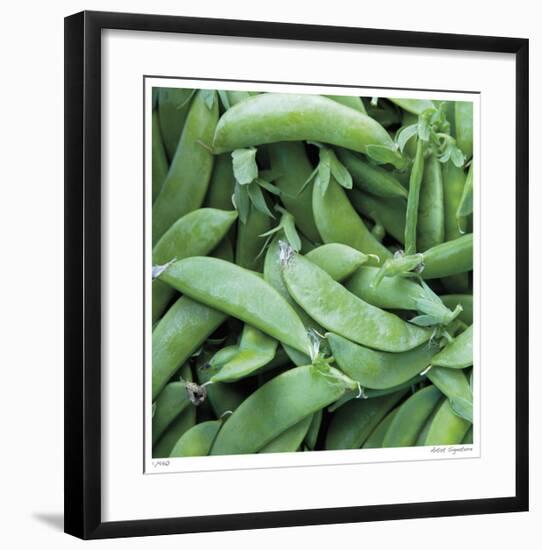 Pea Pods-Stacy Bass-Framed Giclee Print