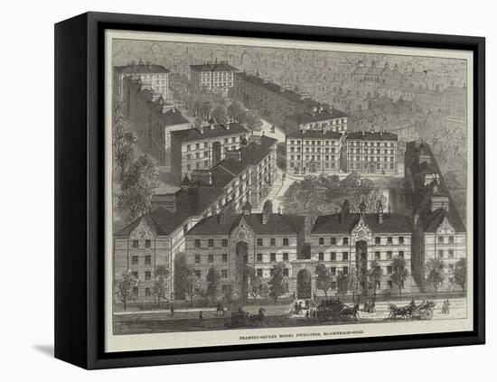 Peabody-Square Model Dwellings, Blackfriars-Road-Frank Watkins-Framed Premier Image Canvas