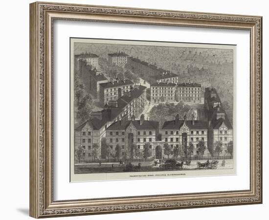 Peabody-Square Model Dwellings, Blackfriars-Road-Frank Watkins-Framed Giclee Print