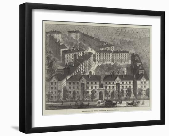 Peabody-Square Model Dwellings, Blackfriars-Road-Frank Watkins-Framed Giclee Print