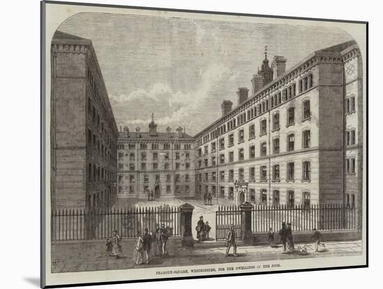 Peabody-Square, Westminster, for the Dwellings of the Poor-Frank Watkins-Mounted Giclee Print
