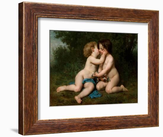 Peace, 1860-William-Adolphe Bouguereau-Framed Giclee Print