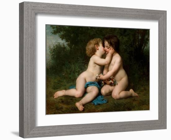 Peace, 1860-William-Adolphe Bouguereau-Framed Giclee Print