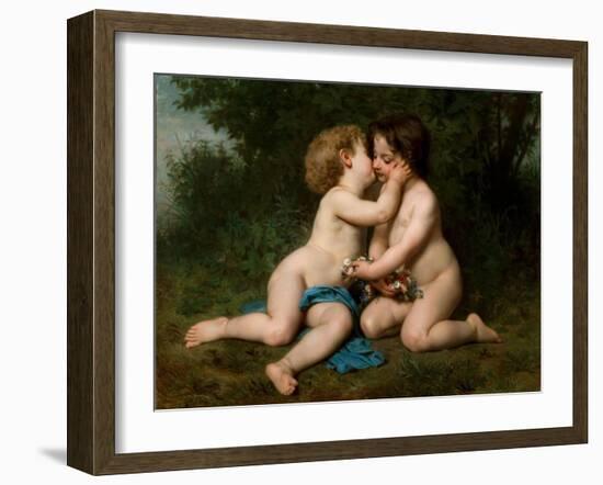 Peace, 1860-William-Adolphe Bouguereau-Framed Giclee Print