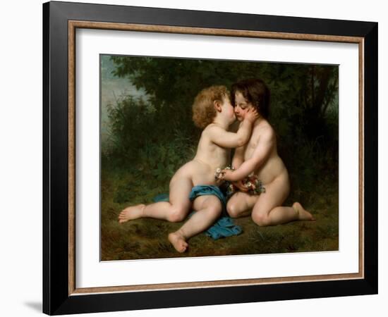 Peace, 1860-William-Adolphe Bouguereau-Framed Giclee Print