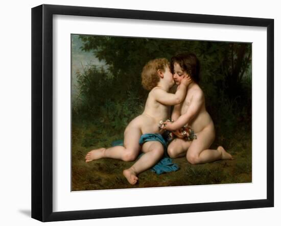 Peace, 1860-William-Adolphe Bouguereau-Framed Giclee Print