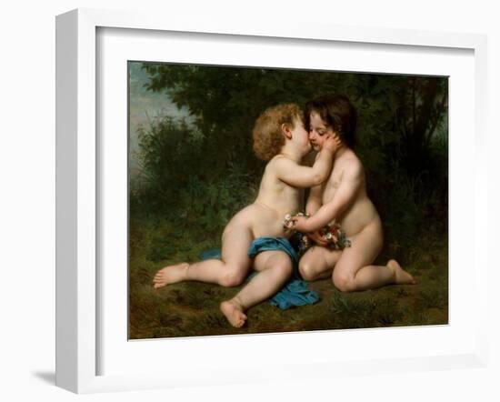 Peace, 1860-William-Adolphe Bouguereau-Framed Giclee Print