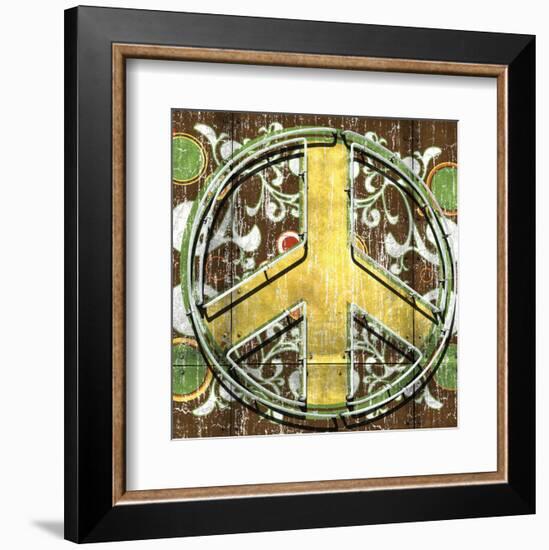 Peace 2 (sign)-Anthony & Nancci Ross-Framed Art Print
