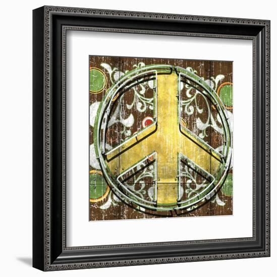 Peace 2 (sign)-Anthony & Nancci Ross-Framed Art Print