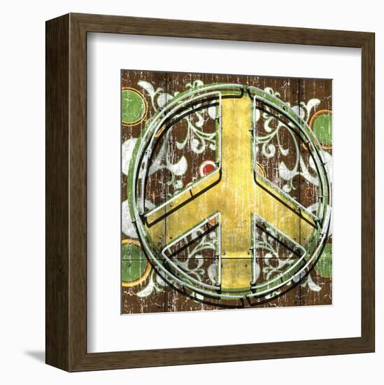 Peace 2 (sign)-Anthony & Nancci Ross-Framed Art Print