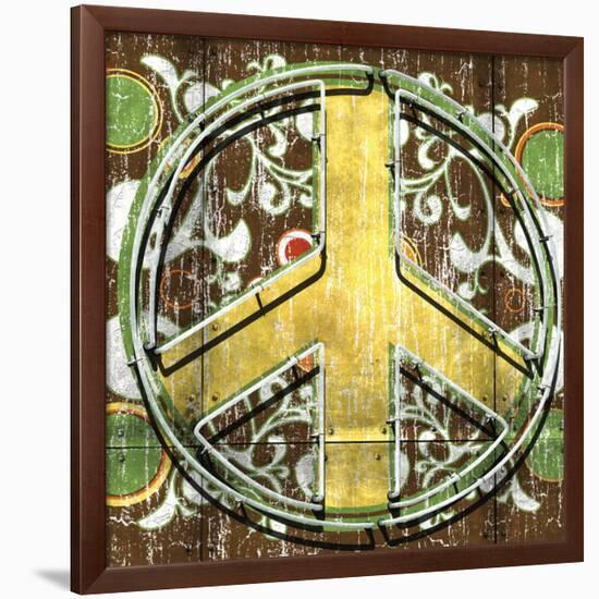 Peace 2 (sign)-Anthony & Nancci Ross-Framed Giclee Print