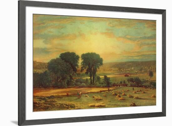 Peace and Abundance-George Inness-Framed Collectable Print