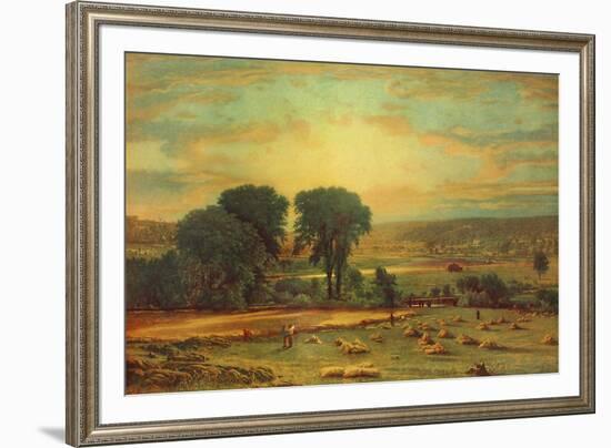 Peace and Abundance-George Inness-Framed Collectable Print