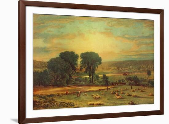 Peace and Abundance-George Inness-Framed Collectable Print