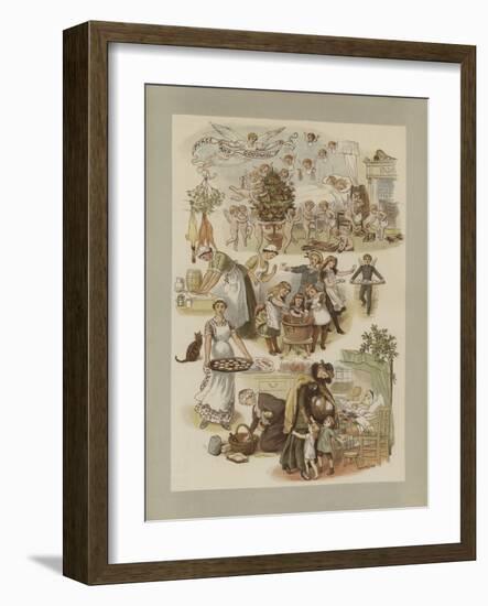 Peace and Goodwill-Arthur Hughes-Framed Giclee Print