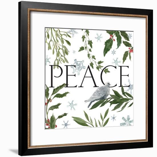 Peace and Joy I-Sara Zieve Miller-Framed Art Print