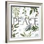 Peace and Joy I-Sara Zieve Miller-Framed Art Print