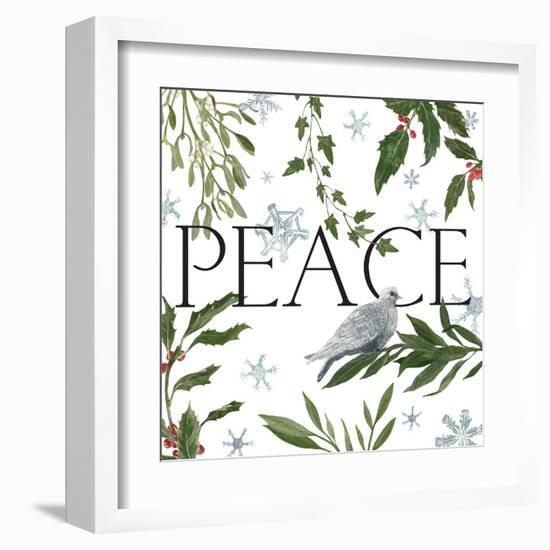 Peace and Joy I-Sara Zieve Miller-Framed Art Print