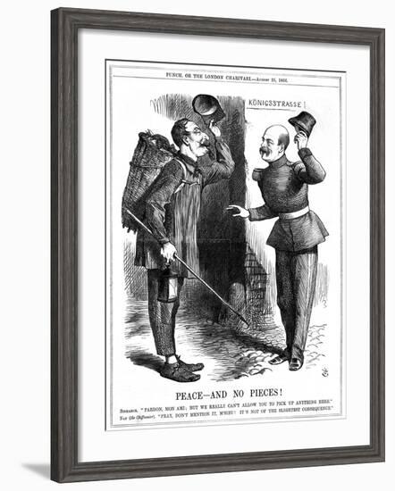 Peace - and No Pieces!, 1866-John Tenniel-Framed Giclee Print