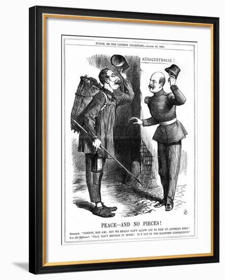 Peace - and No Pieces!, 1866-John Tenniel-Framed Giclee Print