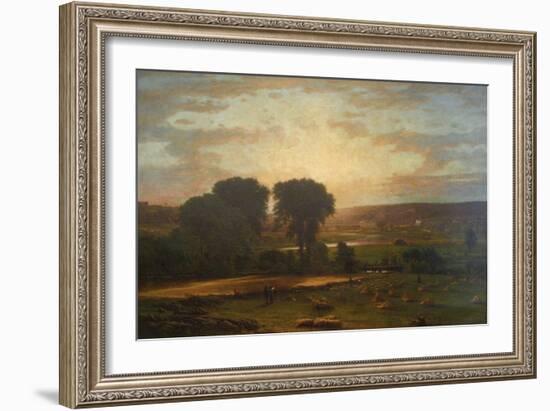 Peace and Plenty-George Inness-Framed Art Print