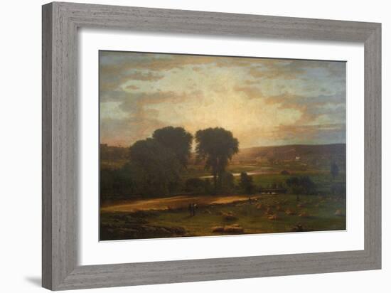 Peace and Plenty-George Inness-Framed Art Print