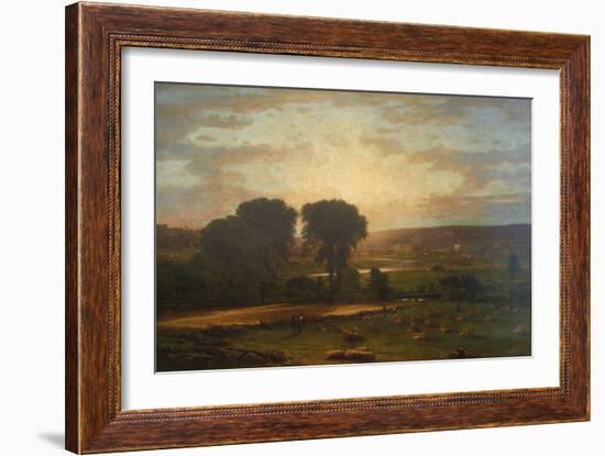 Peace and Plenty-George Inness-Framed Art Print