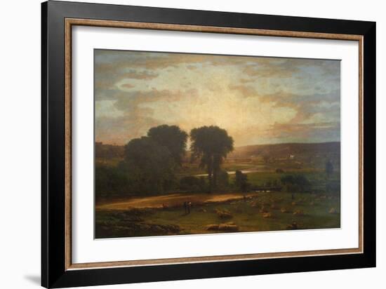 Peace and Plenty-George Inness-Framed Art Print