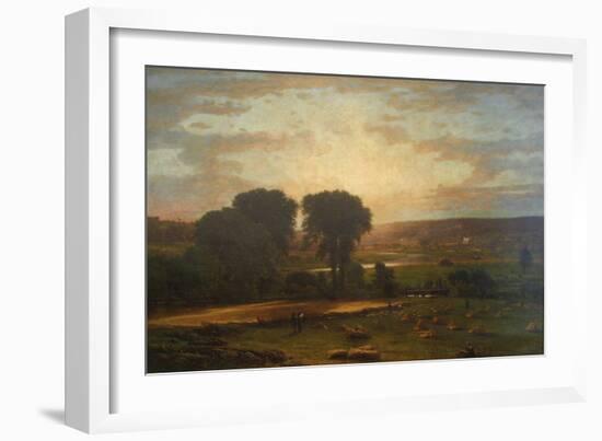 Peace and Plenty-George Inness-Framed Art Print