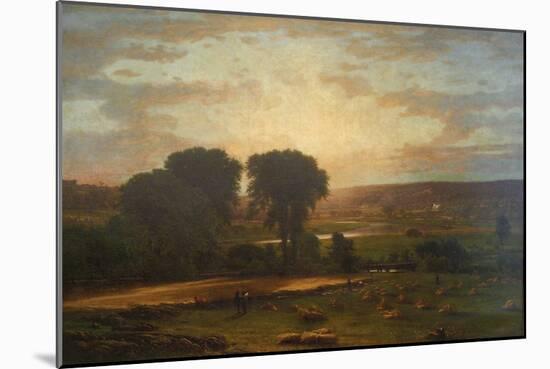 Peace and Plenty-George Inness-Mounted Art Print