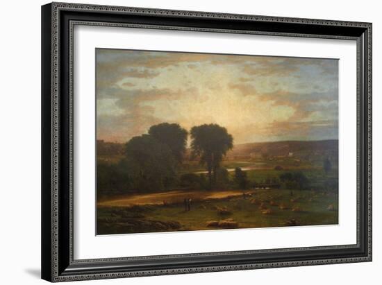 Peace and Plenty-George Inness-Framed Art Print