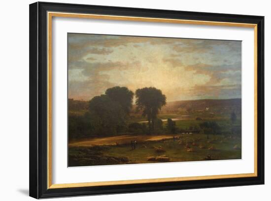 Peace and Plenty-George Inness-Framed Art Print